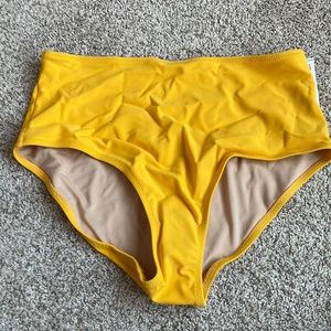 NWT High Waisted Swim Bottoms